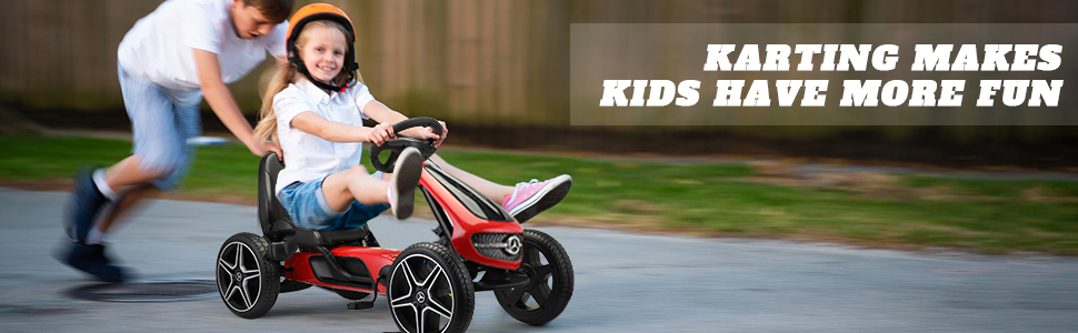 Tobbi Authorized Mercedes Benz Kids Pedal Kart, Ride On Toy Car 64fb3b81 e403 4b05 ba1b 173e1ca4dfc1. CR00970300 PT0 SX970 V1