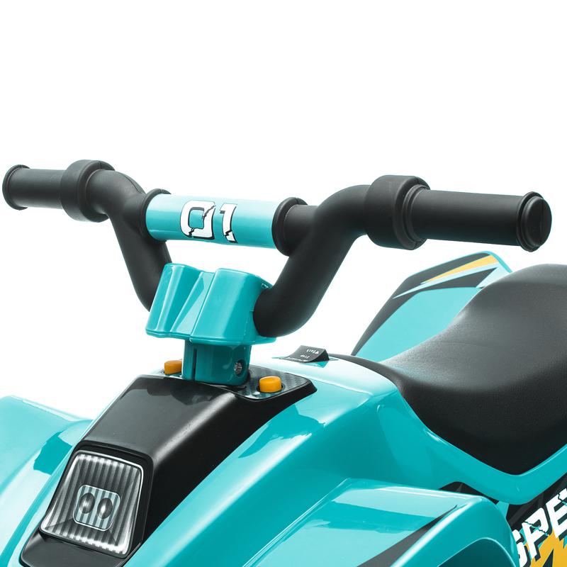 Tobbi 6V Electric Ride on Quad ATV For Kids, Blue 6v kids 4 wheeler quad ride on atv blue 29
