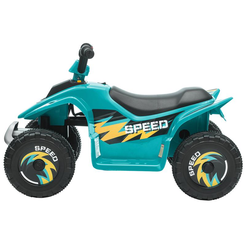 Tobbi 6V Electric Ride on Quad ATV For Kids, Blue 6v kids 4 wheeler quad ride on atv blue 3 1