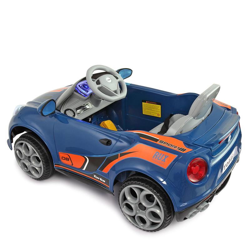 Tobbi 6V Remote Control Power Wheel for Kids, Blue 6v kids electric car with mp3 head light blue 1