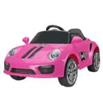 Tobbi 6V Pink Power Wheel Car for Kids W/ Remote Control 6v remote control kids ride on car with mp3 pink 7