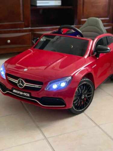Tobbi Licensed Mercedes Benz AMG Electric Kids Ride On Car, Battery Powered Ride On Toy for Toddlers with Parental Remote, Red photo review