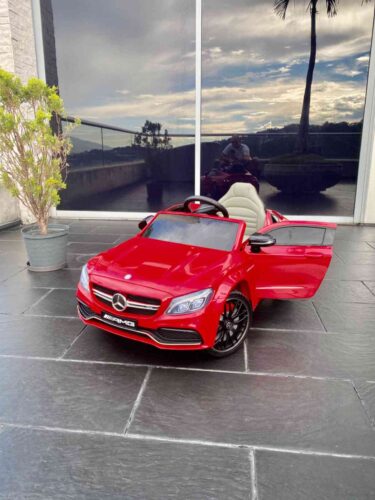 Tobbi Licensed Mercedes Benz AMG Electric Kids Ride On Car, Battery Powered Ride On Toy for Toddlers with Parental Remote, Red photo review
