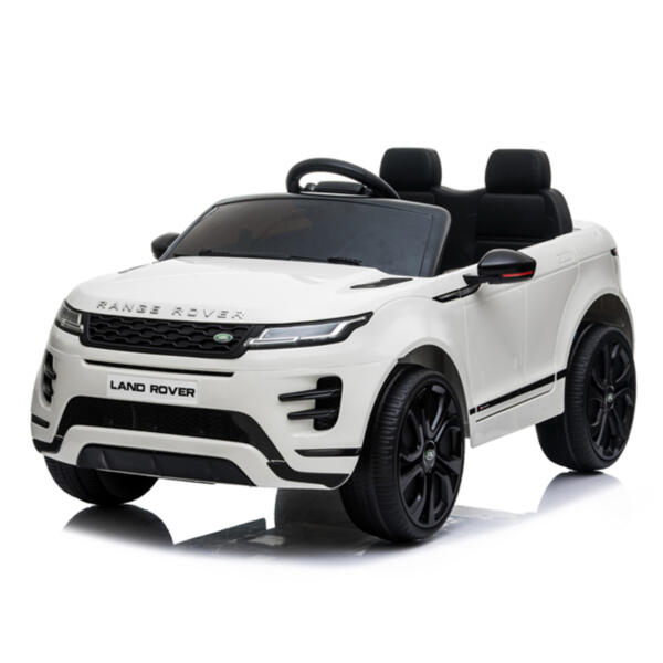 Tobbi 12V Licensed Land Rover Electric Toy Car, Kids Ride On Car with Parental Remote Control, White H105199947abf4f8686e867f3edcc5d48Q