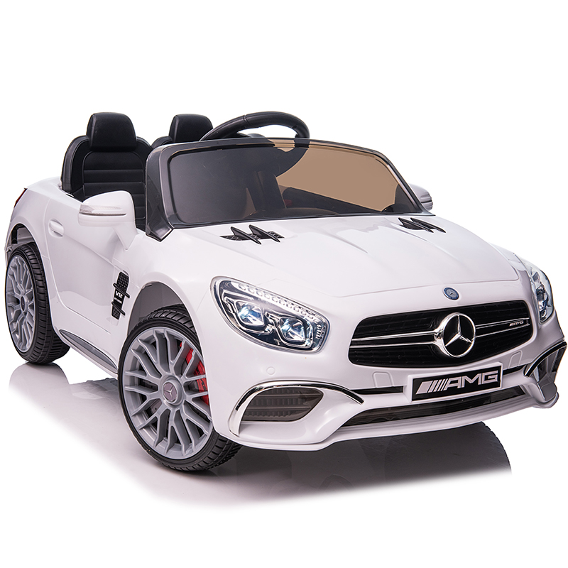 Tobbi 12V Kids Mercedes Benz Ride On Car 2 Seater Power Wheels W/ RC, White H2a89f068c2de48db80ff3bf0964c8759o