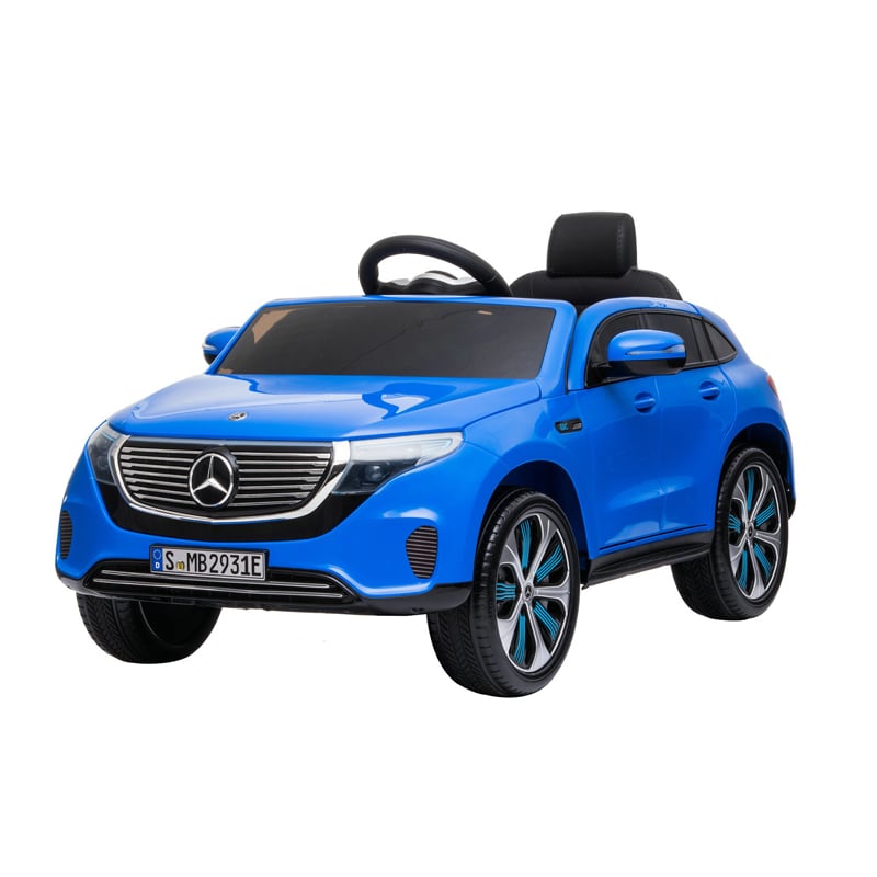 Tobbi Mercedes-Benz EQC Officially Licensed Ride-On Kid's Toy Car, Blue H43b415827e9a40cc8e7fba60424e663du