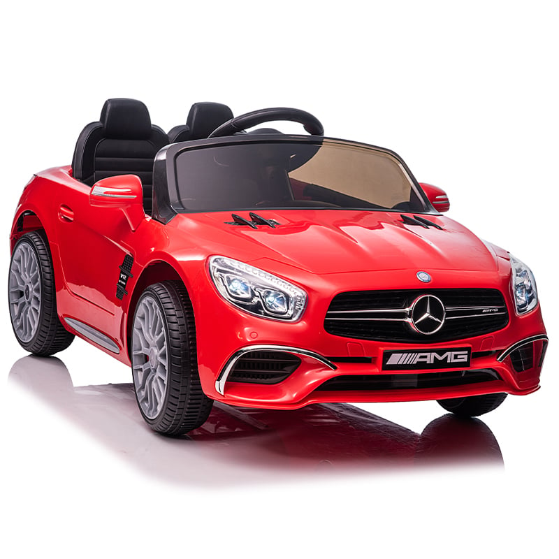 Tobbi 12V Kids 2 Seater Mercedes Benz Power Wheels With Remote, Red H481a0b5d76a74666a6135b750609d2789