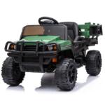 Tobbi 12V Battery Powered Kids Ride on Tractor with Remote Control, Army Green H77994688571a4946a4b73409bcb3fa22l