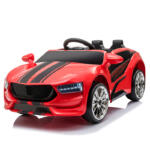 Tobbi 6V Kids Electric Car Battery Powered Racing Car Ride On Toy With Remote, Red H9dff2c8cd7d2441082920f46efed17548