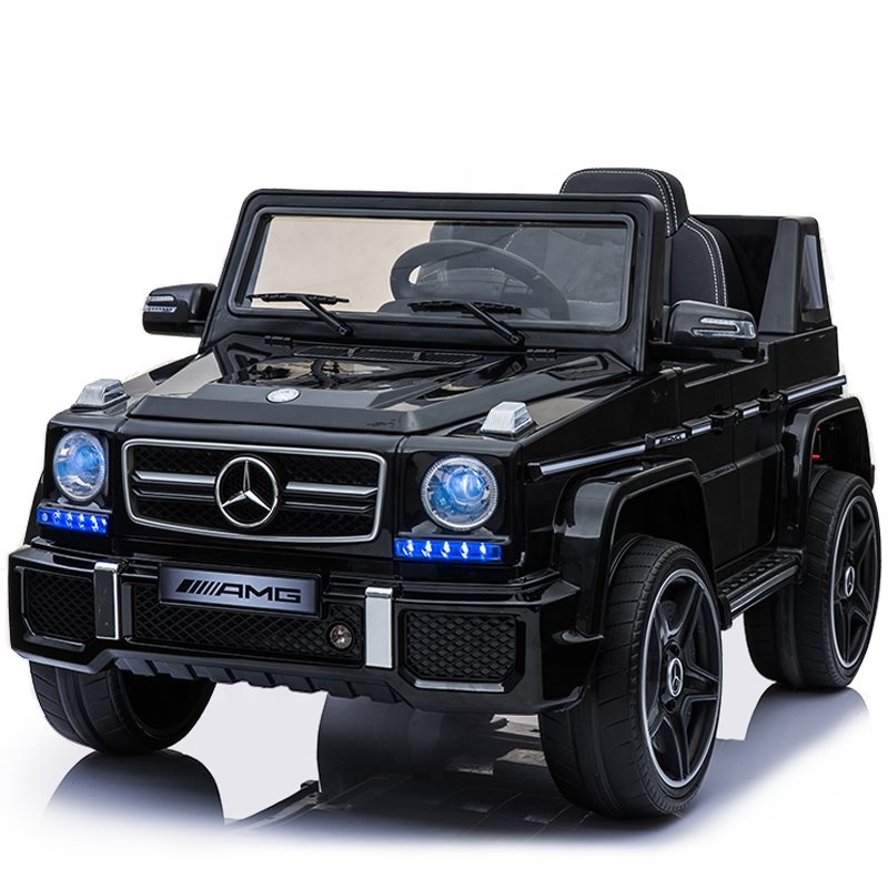 Tobbi 12V Benz AMG G63 Electric Ride On Car for Kids with Remote Control, Black