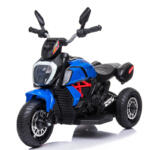 Tobbi 6V Kids 3 Wheel Ride On Motorcycle for 3-6 Years, Blue Ha442132cd3ff459d8173c0e791f712edu