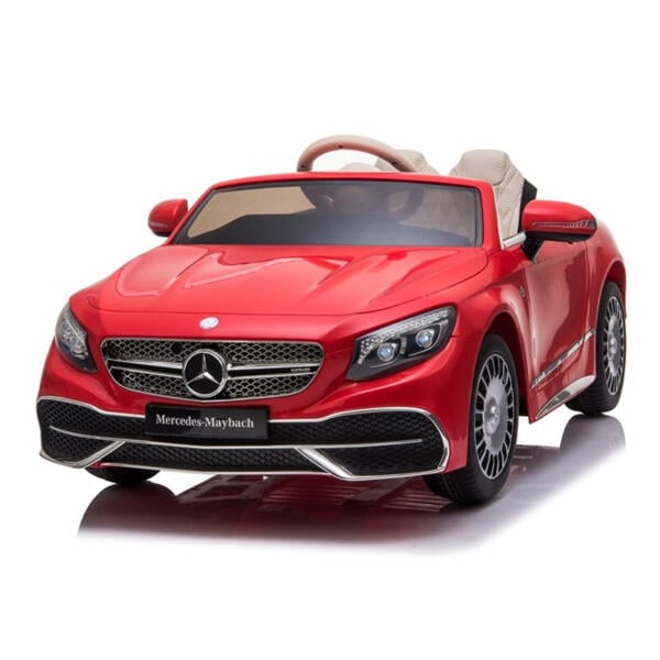 Tobbi 12V Licensed Mercedes Maybach Kids Ride on Car with 2.4G Remote Control, Battery Operated Electric Car for Toddlers, Red Ha7d01c598ab34f8393beb56caccd0bf2e