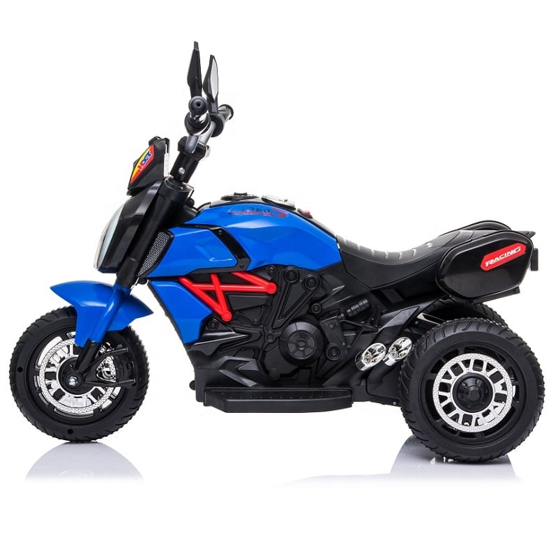 Tobbi 6V Kids 3 Wheel Ride On Motorcycle for 3-6 Years, Blue Hbe1f327b589e4af496120985cb8b0a15w