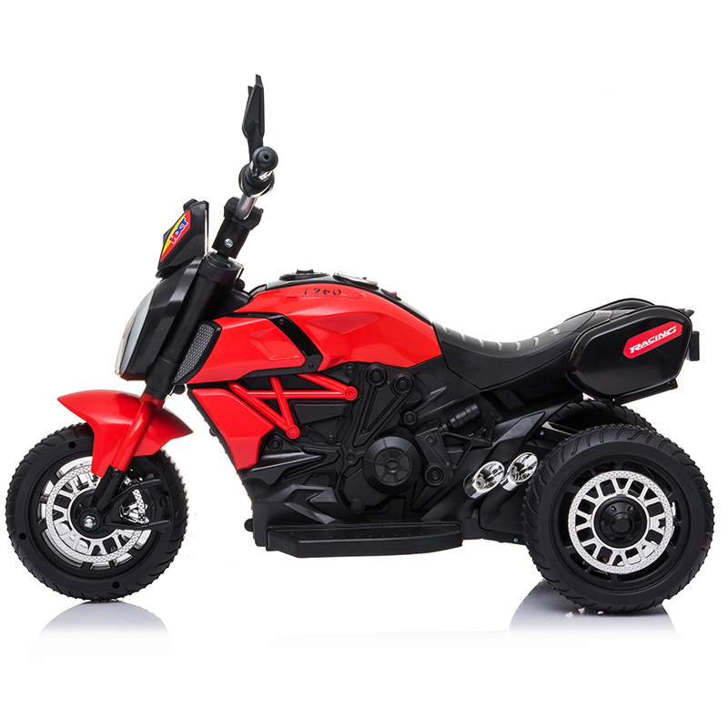 Tobbi 6V Kids 3 Wheel Motorcycle Battery Powered for 3-6 Year Old, Red Hf14d31d82ca7402d92f9ed668e72111ev