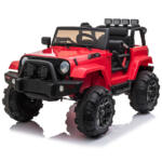 Tobbi 12V Jeep Toy Electric Kids Ride On Car, Wrangler Electric Truck, Battery Powered with Remote Control, Red Hfb6b61654e70476ebbeabe7bbd6dafa4M kids jeep