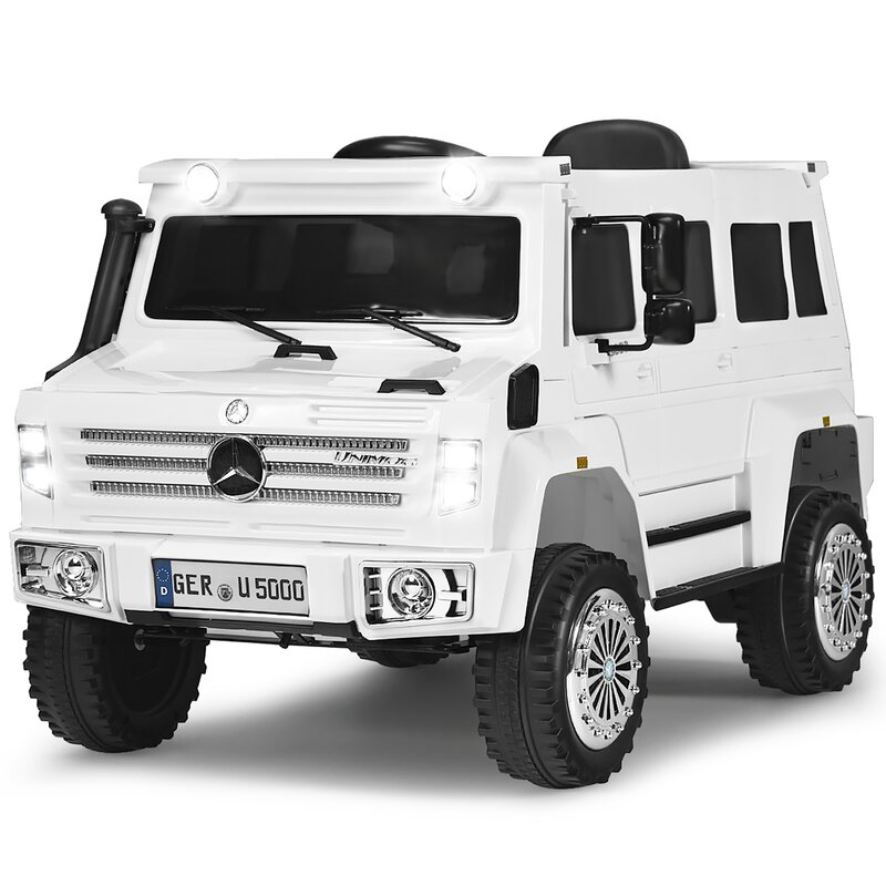 Tobbi Mercedes Benz Kids Ride On Car Off Road SUV with Remote Control 6V Mercedes benz Unimog Ride Car and Truck 3