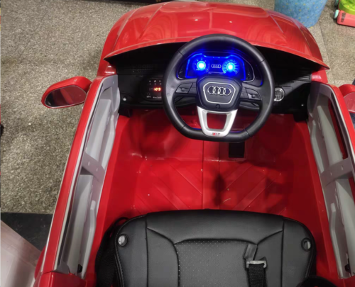 Tobbi 12V Audi Q8 Kids Electric Car With Remote Control, Red photo review
