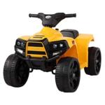 Kids Ride On Car ATV 4 Wheels Battery Powered, Yellow 1