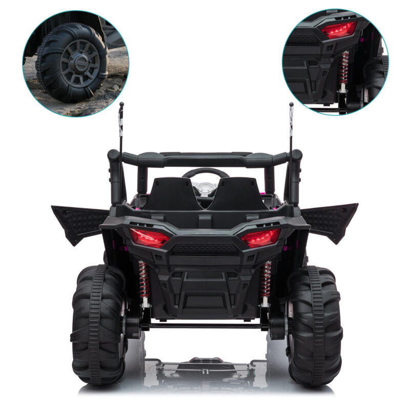 Tobbi 2 Seater Ride On SUV With Parental Remote Control 12V Spring Suspension System and Durable Wheel