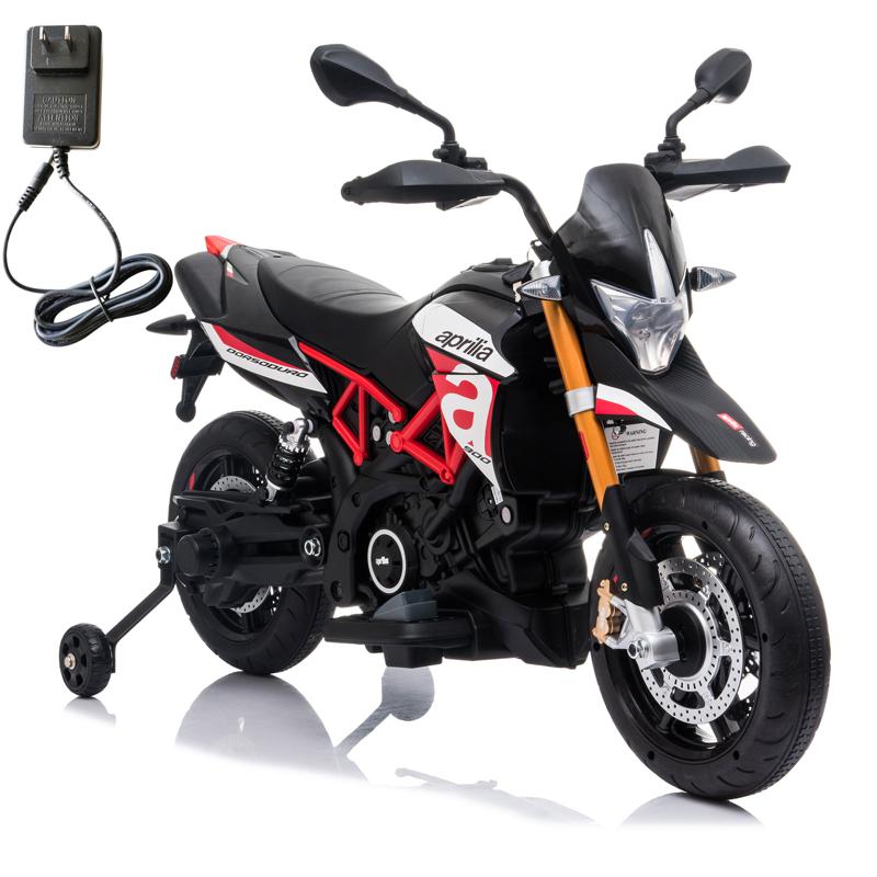 Tobbi 12V Kids Power Wheel Motorcycle Bike W/ Training Wheels TH17A06610 1