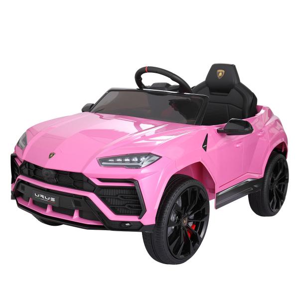 Tobbi 12V Licensed Lamborghini Urus Electric Toy Vehicle, Kids Ride on Car with Parental Remote Control, Pink TH17B0500 65