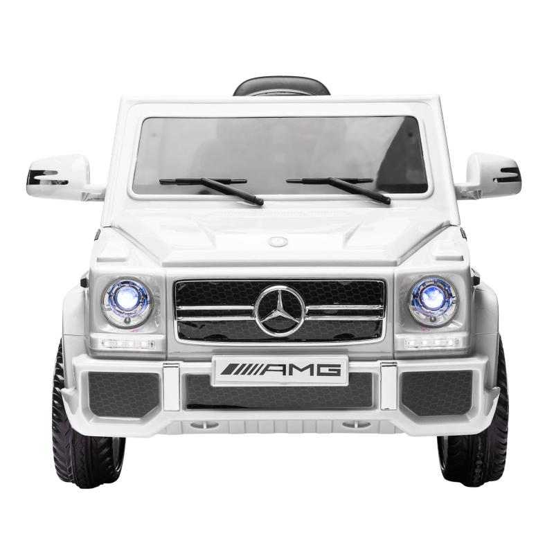 Licensed Mercedes Benz G65 12V Electric Ride on Cars with Remote Control, White TH17E0771 1