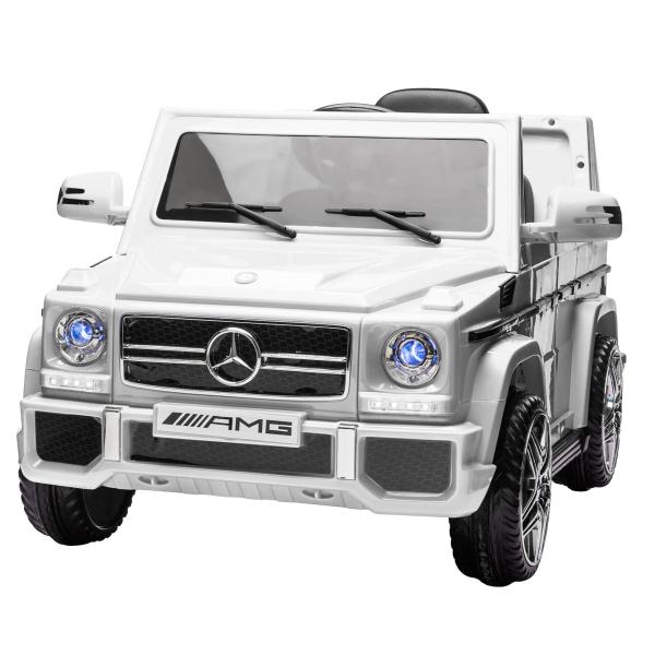 Licensed Mercedes Benz G65 12V Electric Ride on Cars with Remote Control, White TH17E0771 2 Mercedes Benz