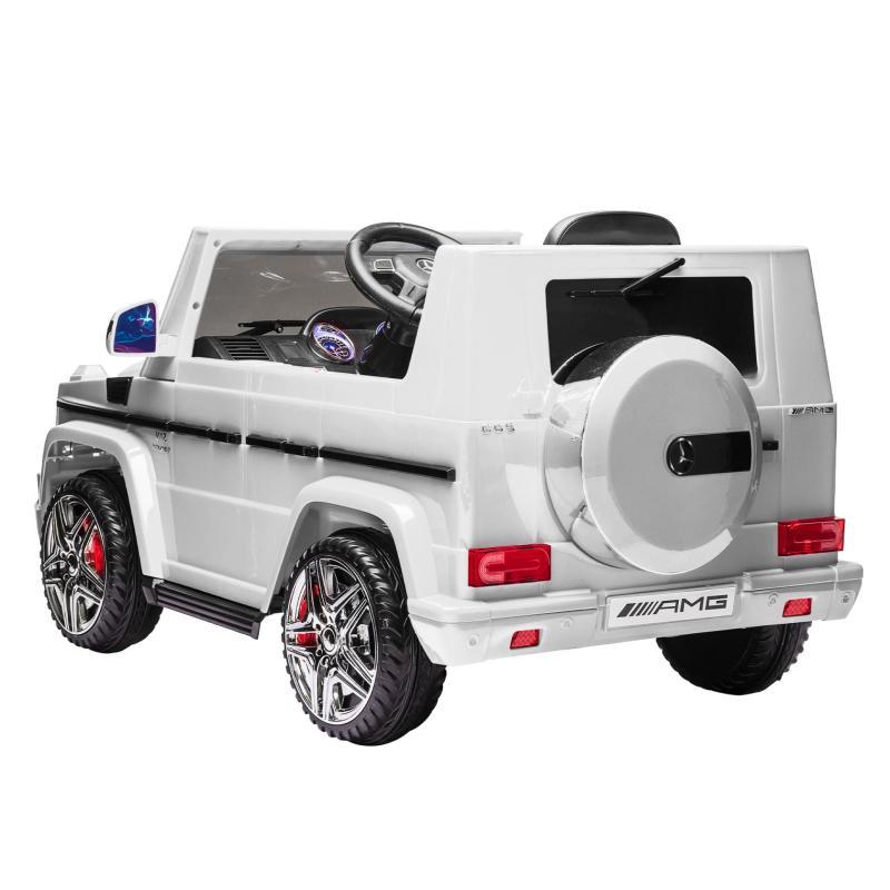 Licensed Mercedes Benz G65 12V Electric Ride on Cars with Remote Control, White TH17E0771 6