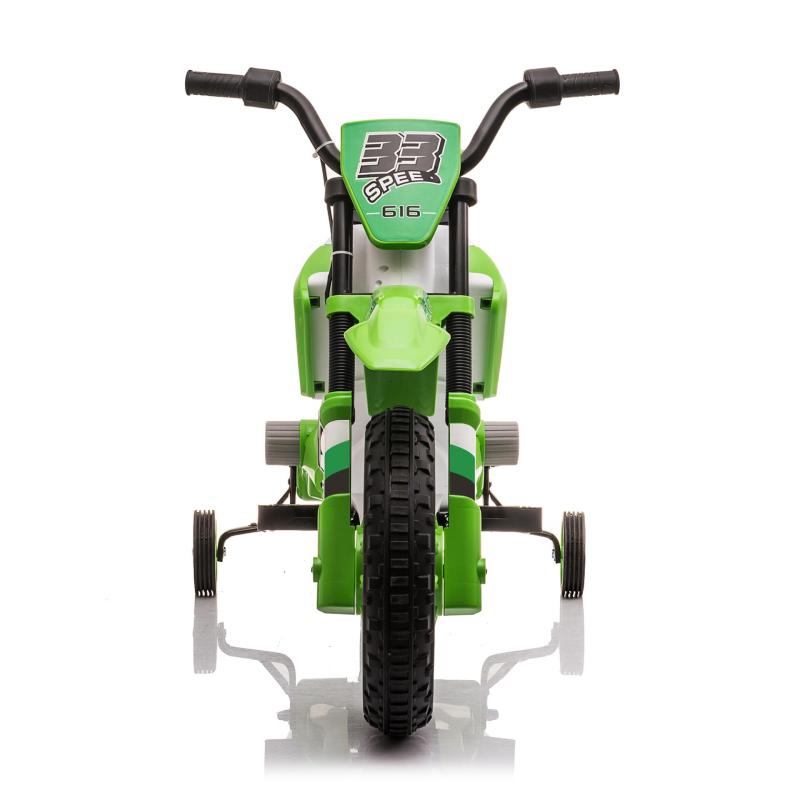 TOBBI Kids Ride on Toy Electric Dirt Bike Battery Powered Off-Road Motocycle, Green TH17E0969 1
