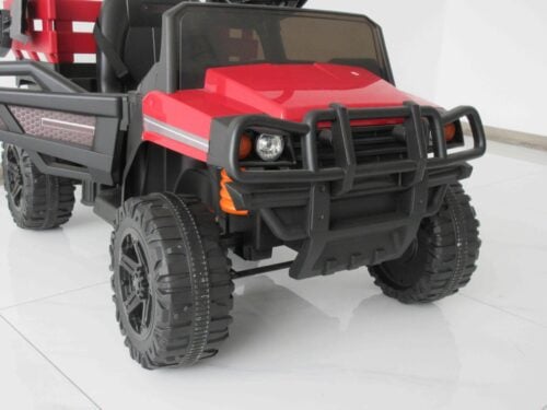 Tobbi 12V Electric Truck for Kids with Remote Control Ride On Toy with Trailer, Red photo review