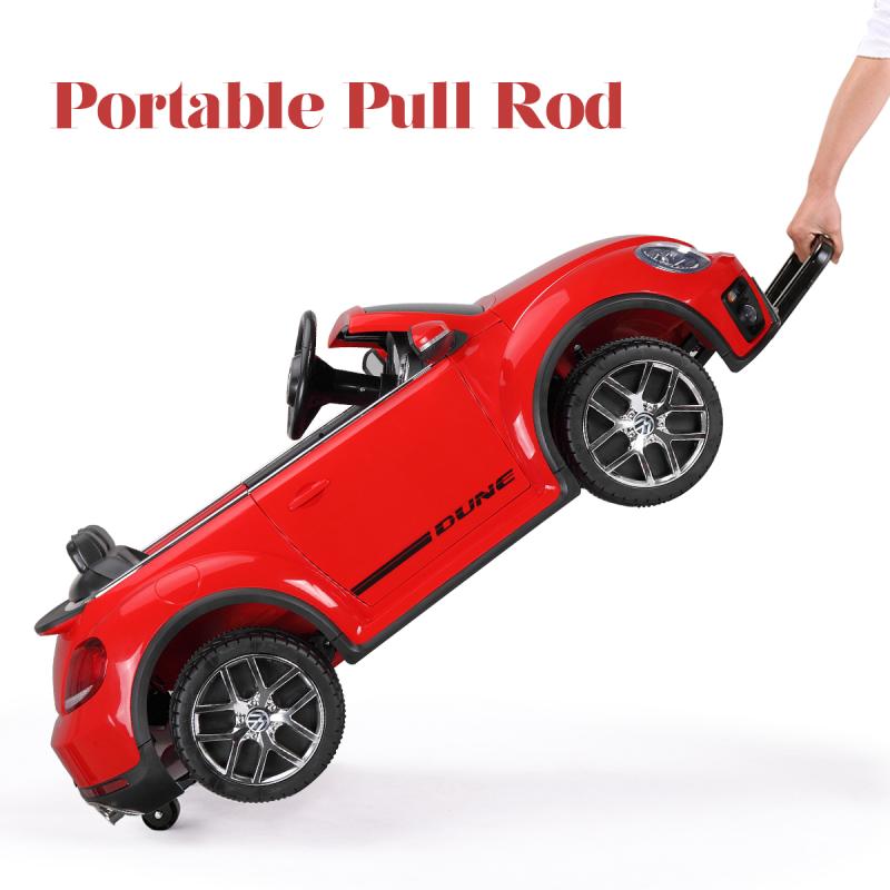 12V Licensed Volkswagen Beetle Dune Electric Cars for Kids with Remote Control, Red TH17H0360 61