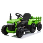 Tobbi 12V Electric Kids Ride-On Tractor with Trailer TH17H0486 2