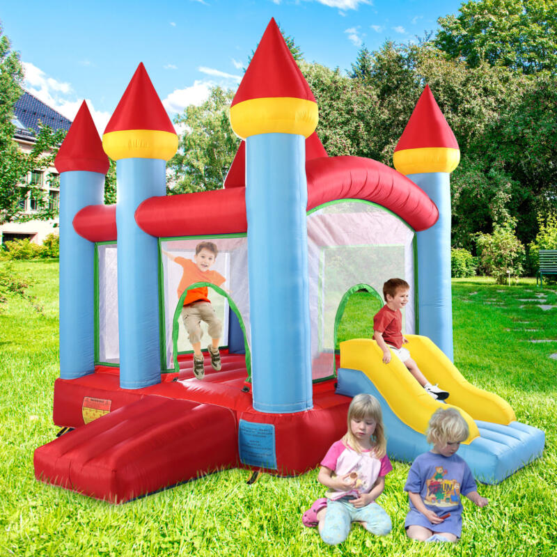 Nyeekoy Inflatable Bounce House Jumping Castle with Slide TH17M0543 cj3