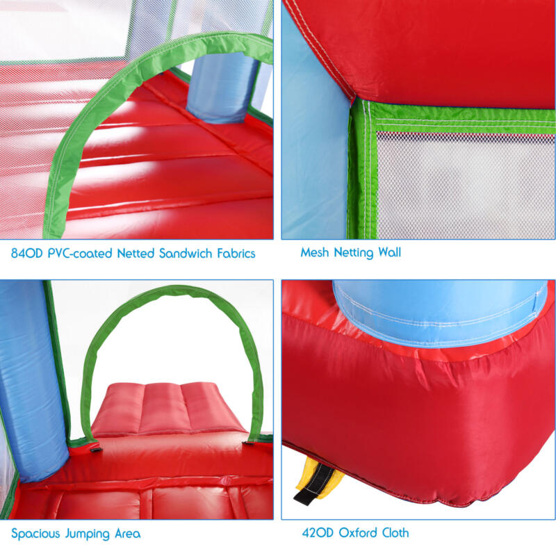 Nyeekoy Inflatable Bounce House Jumping Castle with Slide TH17M0543 zt2 1