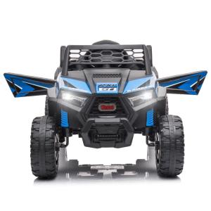 12V Kids Ride on Car Electric Off-Road UTV Truck w/Horn, Music for Kids Aged 3-5 Years, Black Red TH17M0975 4