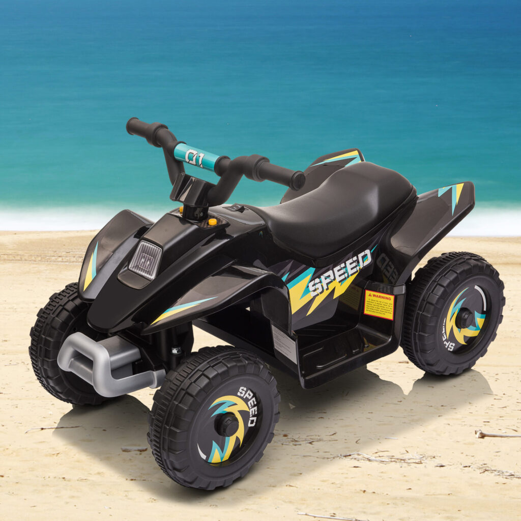 Tobbi 6V Kids Electric ATV 4 Wheeler Ride On Quad, Black TH17N0562 2000x20002 1