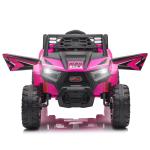12V Kids Ride on Car Electric Off-Road UTV Truck w/Horn, Music for Kids Aged 3-5 Years, Rose Red, Squirrel-Red Squirrel TH17P0977 10 1