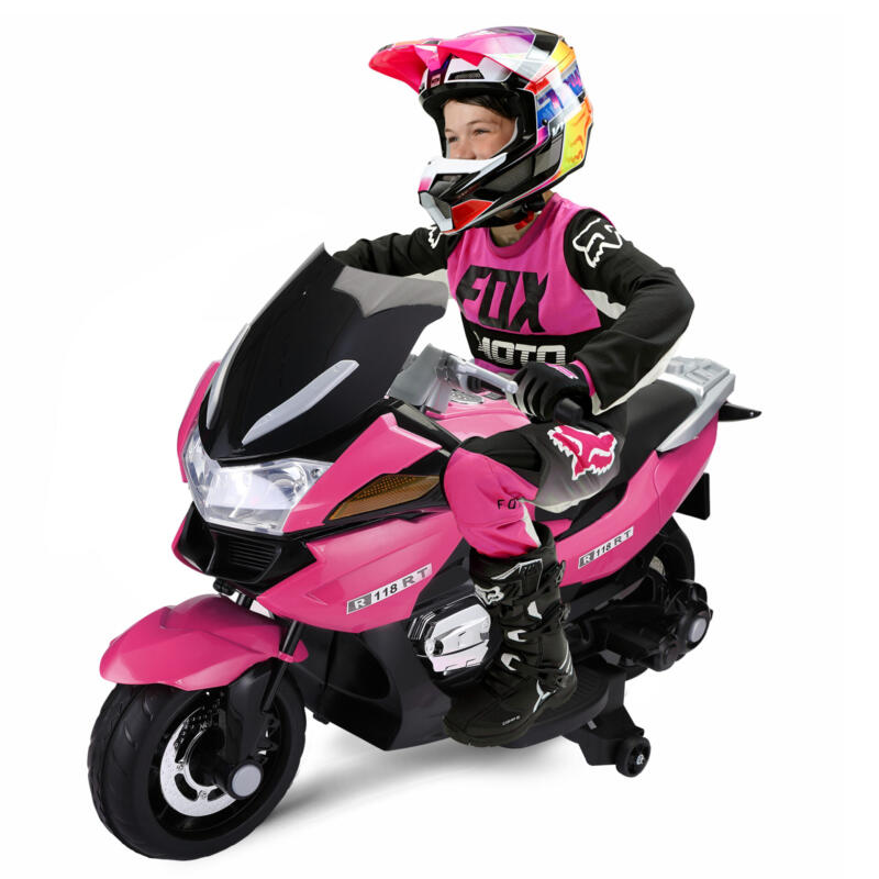 Tobbi 12V Ride On Children's Electric Motorcycle for Toddler TH17R0546 zt2000X20001