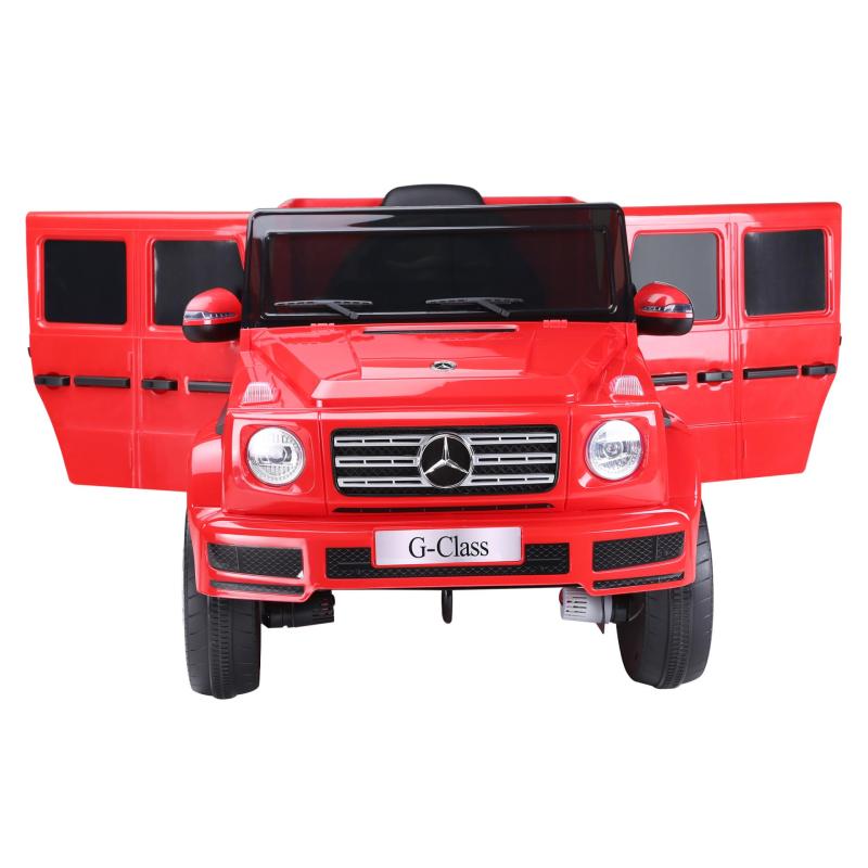 TOBBI 12V Kids Ride On Electric Car Licensed Mercedes Benz G500 with Remote Control, Red TH17R0744 5