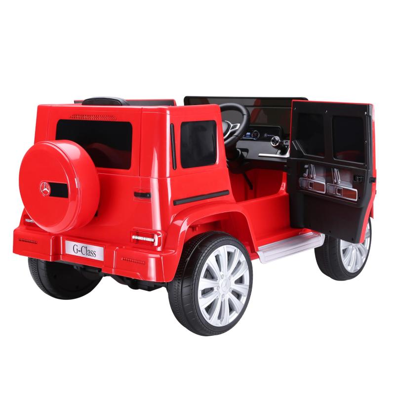 TOBBI 12V Kids Ride On Electric Car Licensed Mercedes Benz G500 with Remote Control, Red TH17R0744 6
