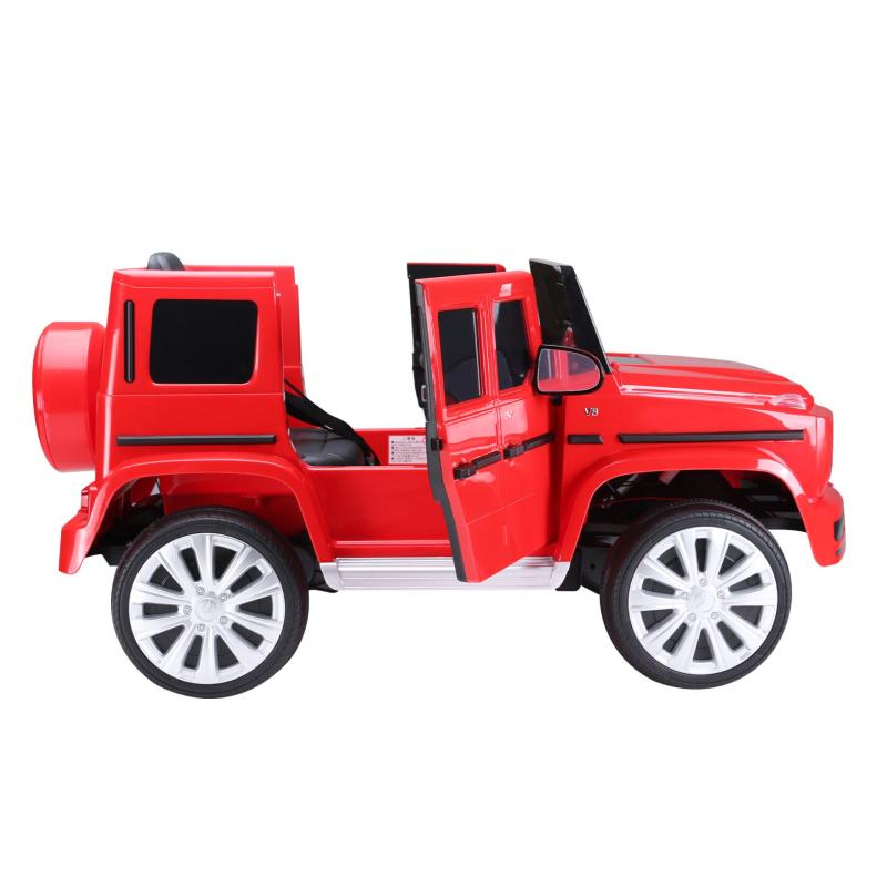TOBBI 12V Kids Ride On Electric Car Licensed Mercedes Benz G500 with Remote Control, Red TH17R0744 8
