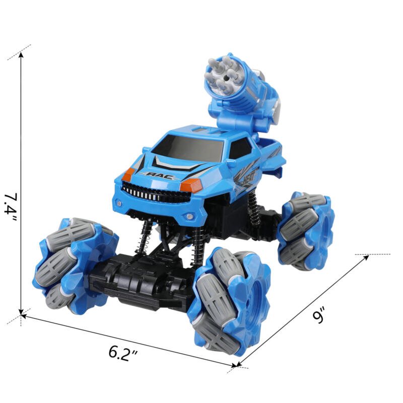 Nyeekoy Gesture Sensing RC Stunt Car for Kids, Blue TH17R0834 cct