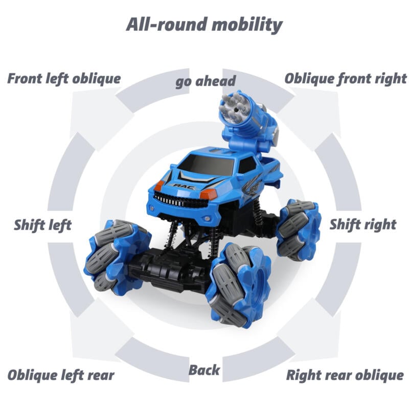 Nyeekoy Gesture Sensing RC Stunt Car for Kids, Blue TH17R0834 zt3