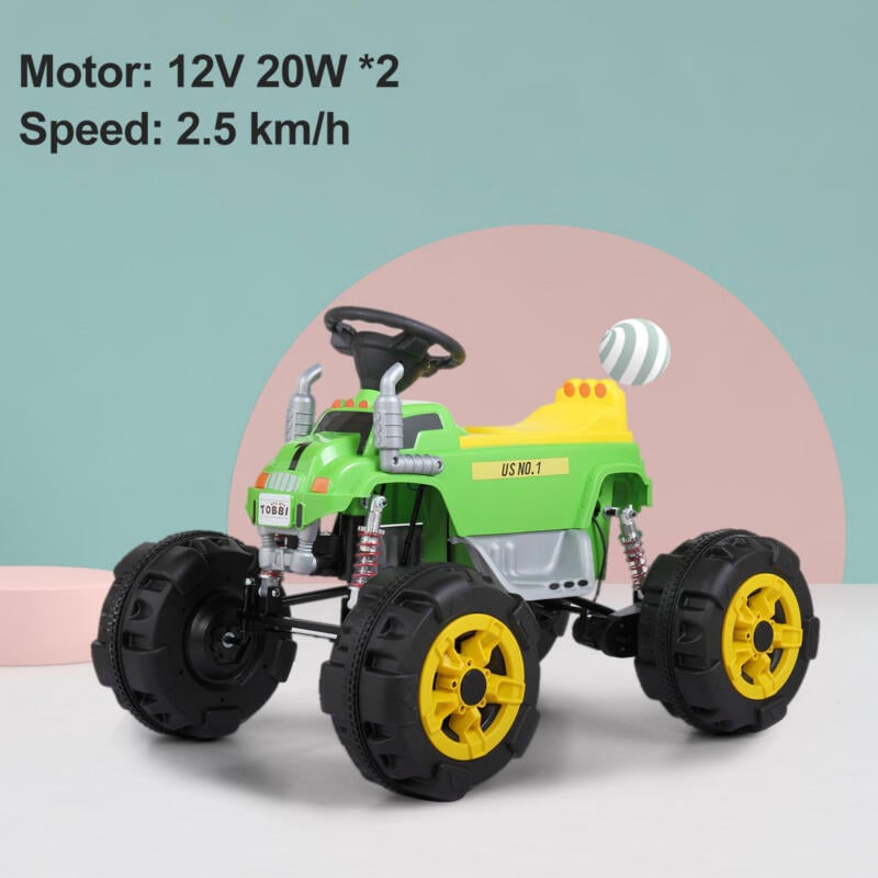 Tobbi 12V Ride On Electric Quad For Kids, Green TH17U0441 28