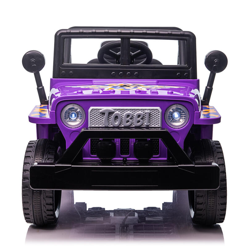 Tobbi Electric Ride On Power Wheel Truck for Kids with Horn, 12V TH17U08731