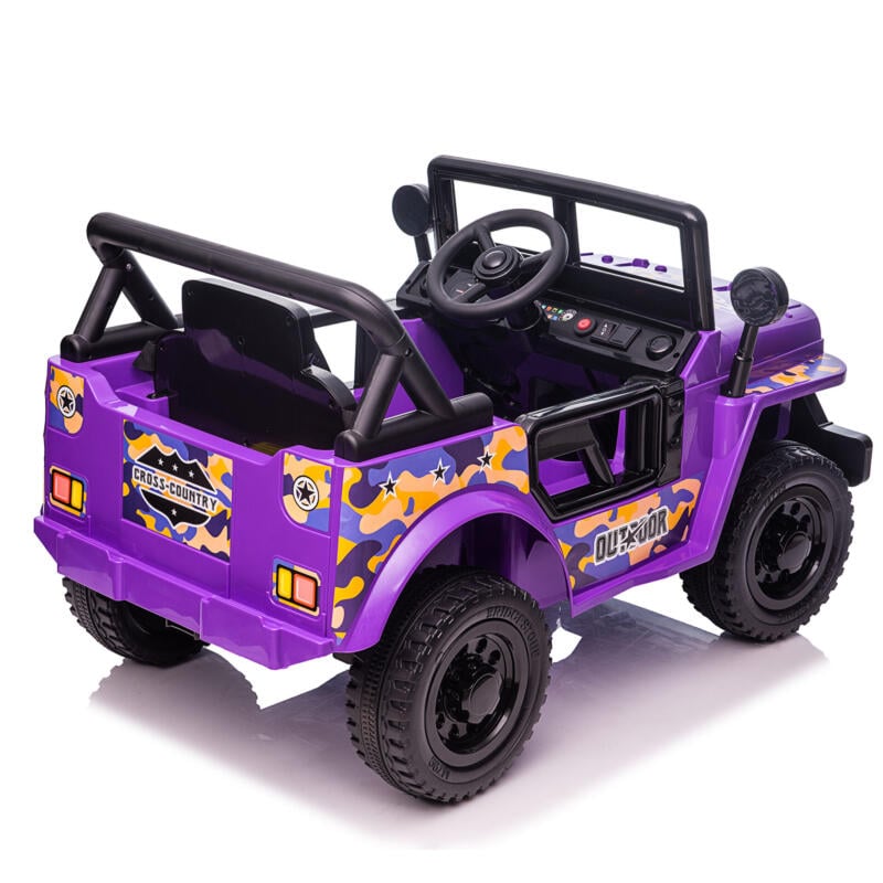 Tobbi Electric Ride On Power Wheel Truck for Kids with Horn, 12V TH17U087312