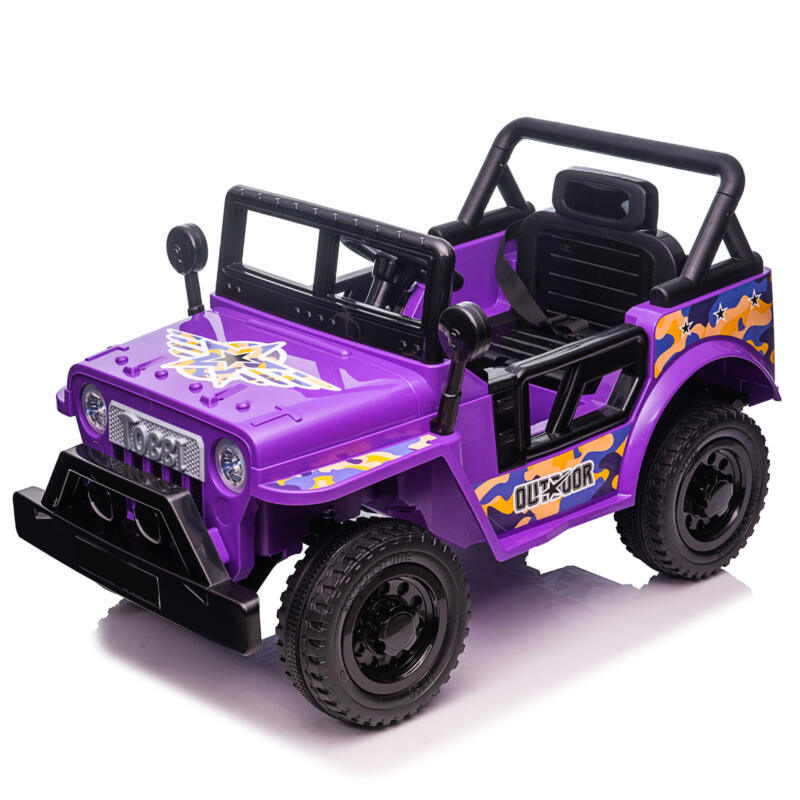 Tobbi Electric Ride On Power Wheel Truck for Kids with Horn, 12V TH17U087313