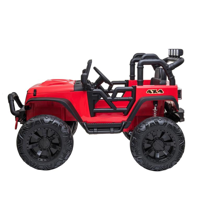 TOBBI 12V Electric Kids Ride On Truck Toys with Remote Control for Boys Girls in Red TH17W0496 1
