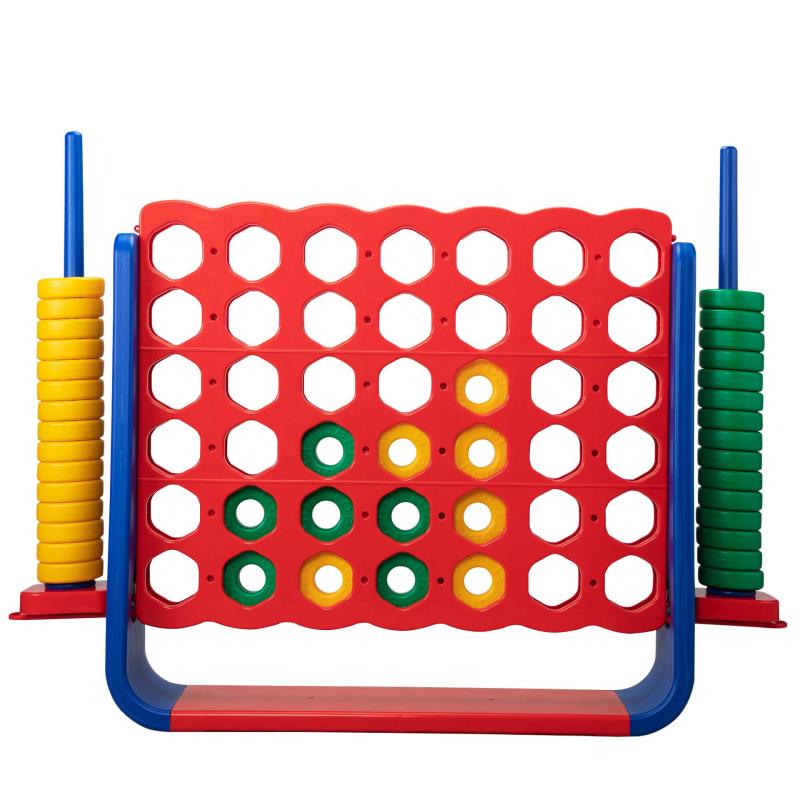 Large Jumbo Connect Four in a Row Game for Kids and Adults TH17X0875 56