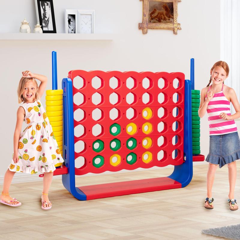 Large Jumbo Connect Four in a Row Game for Kids and Adults TH17X0875 cj3